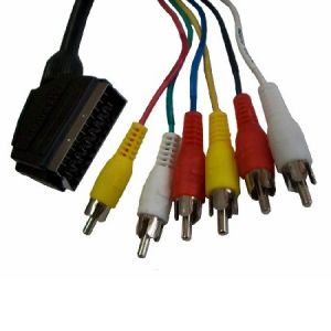 КАБЕЛ SCART/6 RCA 1.5M